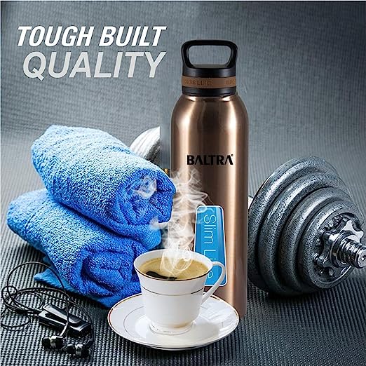 BALTRA Frisky Thermosteel Hot and Cold Water Bottle Stainless Steel Sports Vacuum Flask 750ml, Blue BALTRA Frisky Thermosteel Hot and Cold Water Bottle Stainless Steel Sports Vacuum Flask 750ml, Blue